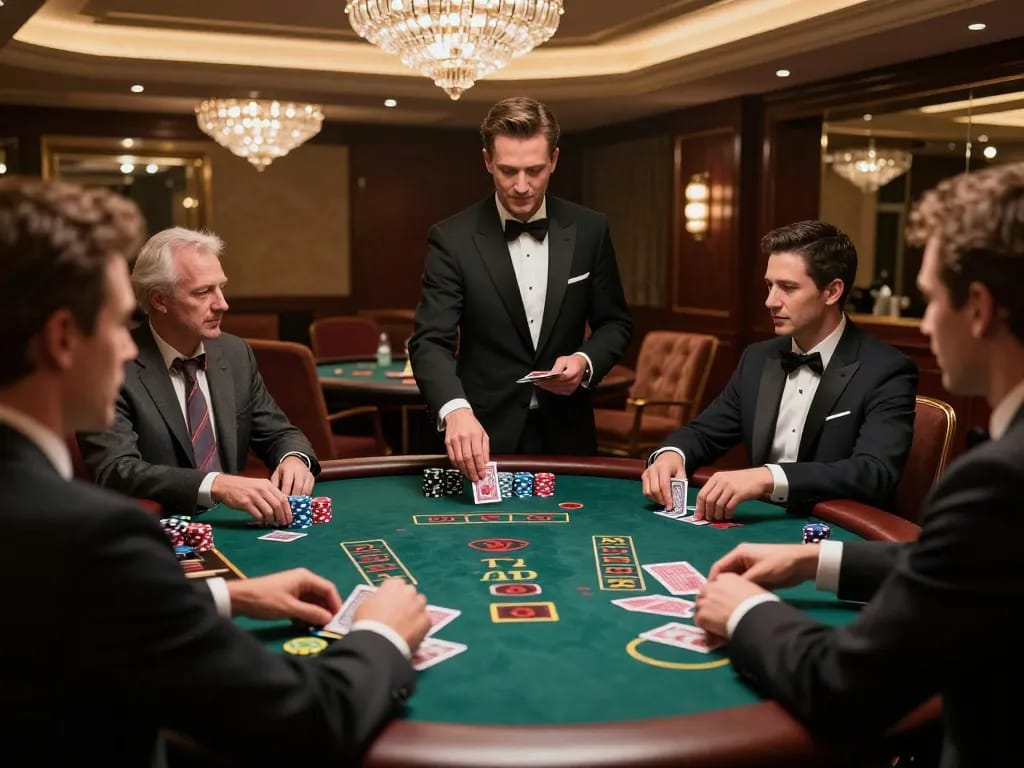 Engaging gameplay at a blackjack table showcases the excitement of XX 88 gambling strategies.