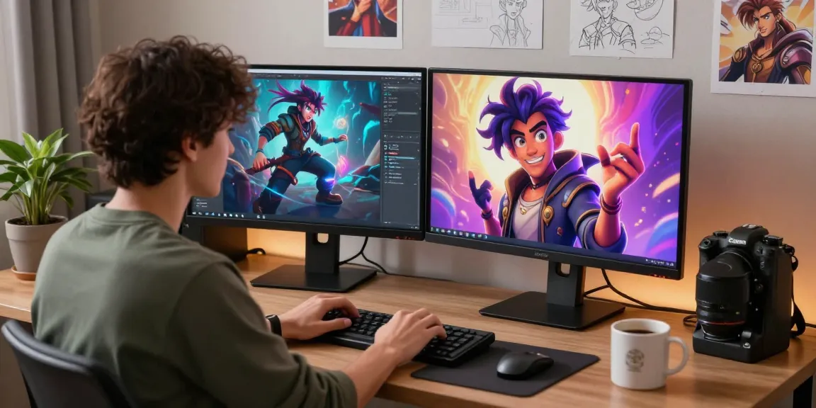 Engaging with character ai nsfw in a cozy digital workspace filled with creative elements.
